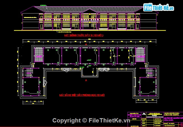 trường,nhà trường,Hội trường,Bản vẽ autocad